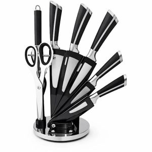 9-piece knife and cleaver set, Sorani Italy, model 9PCS